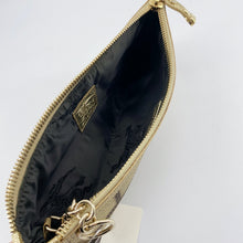 Load image into Gallery viewer, Burberry gold clutch TWS