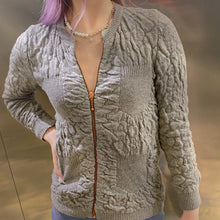 Load image into Gallery viewer, MCQ by Alexander McQueen Grey Wool Cardigan