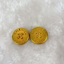 Load image into Gallery viewer, Chanel Gold Color Earrings