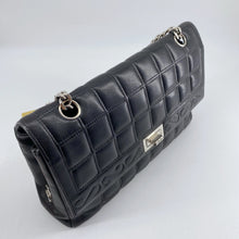 Load image into Gallery viewer, Chanel 2.55 chocolate bar rhinestone shoulder bag TWS