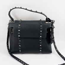 Load image into Gallery viewer, Valentino My Rockstud Small Single Handbag in Black Noir Studs