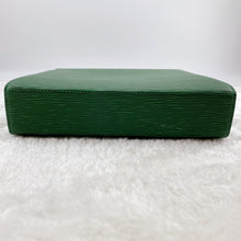 Load image into Gallery viewer, Louis Vuitton Green Leather Marlesherbes Bag