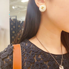 Load image into Gallery viewer, Chanel Double C logo Vintage Earrings