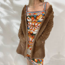 Load image into Gallery viewer, S'Maxmara mink & wool coat Size US6