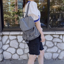 Load image into Gallery viewer, Balenciaga traveller city leather backpack pm
