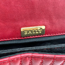 Load image into Gallery viewer, Bally Leather Red Shoulder Bag