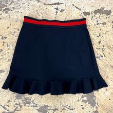 Load image into Gallery viewer, Gucci red and black bow A-line skirt