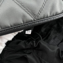 Load image into Gallery viewer, Prada Saffiano Leather-Trimmed Quilted Nylon Backpack