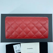Load image into Gallery viewer, Chanel CC long flap wallet