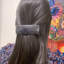Load image into Gallery viewer, Chanel quilted black hair Barrett