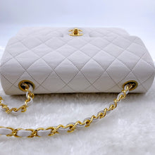 Load image into Gallery viewer, Chanel Pure White Mini Flap Bag