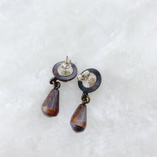 Load image into Gallery viewer, Chanel Wooden Earrings