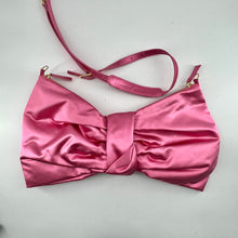 Load image into Gallery viewer, VALENTINO Pink Big Bow Clutch/ shoulder bag