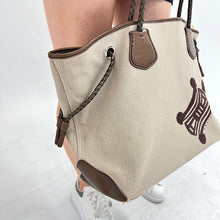 Load image into Gallery viewer, Celine Big Logo Vintage Tote