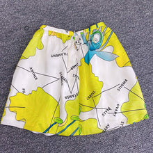 Load image into Gallery viewer, Christopher Kane map skirt