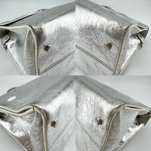 Load image into Gallery viewer, CHRISTIAN DIOR Medium Diorever silver bag