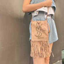 Load image into Gallery viewer, Yves Saint Laurent Suede Tassel Bag