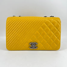 Load image into Gallery viewer, Chanel Yellow Uni Flap Bag