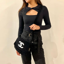Load image into Gallery viewer, Chanel Medieval towel messenger bag