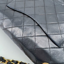 Load image into Gallery viewer, Chanel Vintage 18K gold Classic Flap Lambskin Medium bag