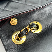 Load image into Gallery viewer, Chanel Vintage Large Logo Classic Flap Bag Maxi TWS POP