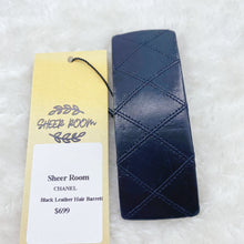 Load image into Gallery viewer, Chanel quilted black hair Barrett