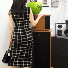 Load image into Gallery viewer, Balenciaga quilted black long dress