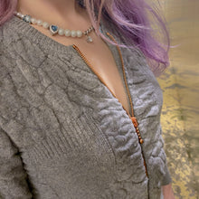 Load image into Gallery viewer, MCQ by Alexander McQueen Grey Wool Cardigan