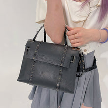 Load image into Gallery viewer, Valentino My Rockstud Small Single Handbag in Black Noir Studs