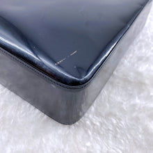 Load image into Gallery viewer, Chanel Black Patent Leather Tote Bag