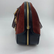 Load image into Gallery viewer, Louis Vuitton Havane brown suede stamped trunk PM Boston speedy TWS
