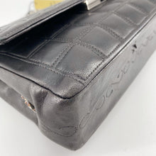 Load image into Gallery viewer, Chanel 2.55 chocolate bar rhinestone shoulder bag TWS