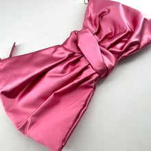Load image into Gallery viewer, VALENTINO Pink Big Bow Clutch/ shoulder bag