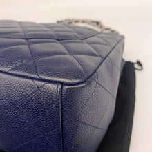 Load image into Gallery viewer, Chanel Navy Classic Flap Jumbo