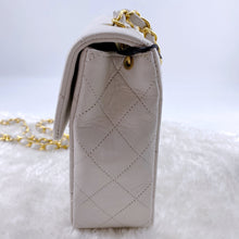 Load image into Gallery viewer, Chanel Pure White Mini Flap Bag