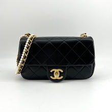 Load image into Gallery viewer, Chanel Pearl chain Classic Flap Mini bag
