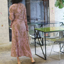 Load image into Gallery viewer, Acne studios 100% silk floral dress