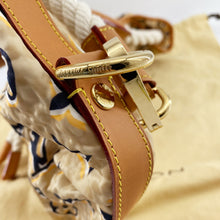 Load image into Gallery viewer, LOUIS VUITTON Limited Edition Tan Nylon Monogram Bulles PM Bag