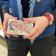 Load image into Gallery viewer, Prada Printed Textured-leather Cardholder