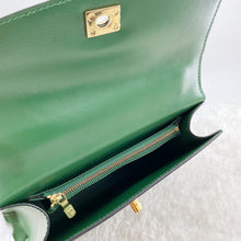Load image into Gallery viewer, Louis Vuitton Green Leather Marlesherbes Bag
