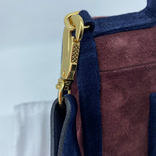 Load image into Gallery viewer, Pierre Hardy Alpha Bi-Colour Suede Shoulder Bag