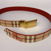 Load image into Gallery viewer, Burberry Classic print belt
