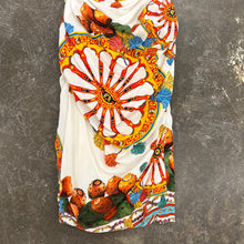 Load image into Gallery viewer, Dolce & Gabbana fruit series fold sleeveless dress