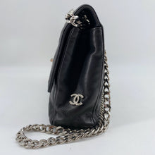 Load image into Gallery viewer, Chanel 2.55 chocolate bar rhinestone shoulder bag TWS