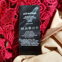 Load image into Gallery viewer, Self-portrait red dress