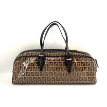 Load image into Gallery viewer, Fendi Zucchino Bowler Bag