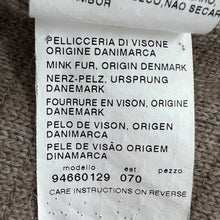 Load image into Gallery viewer, S'Maxmara mink & wool coat Size US6