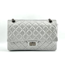 Load image into Gallery viewer, Chanel 2.55 Flap Bag Silver