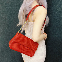 Load image into Gallery viewer, Bally Leather Red Shoulder Bag