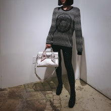 Load image into Gallery viewer, CHRISTIAN DIOR Medium Diorever silver bag